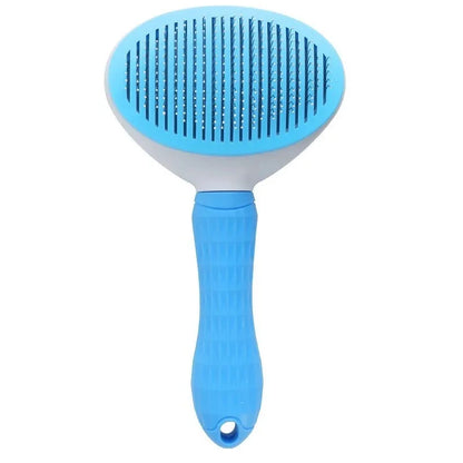 Self-Cleaning Pet Brush                 Remove loose fur, tangles, and dirt in seconds – with one-click cleaning.
