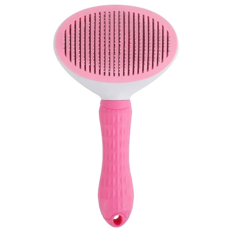Self-Cleaning Pet Brush                 Remove loose fur, tangles, and dirt in seconds – with one-click cleaning.