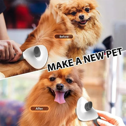 Self-Cleaning Pet Brush                 Remove loose fur, tangles, and dirt in seconds – with one-click cleaning.